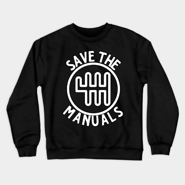 Save the manuals Crewneck Sweatshirt by Sloop